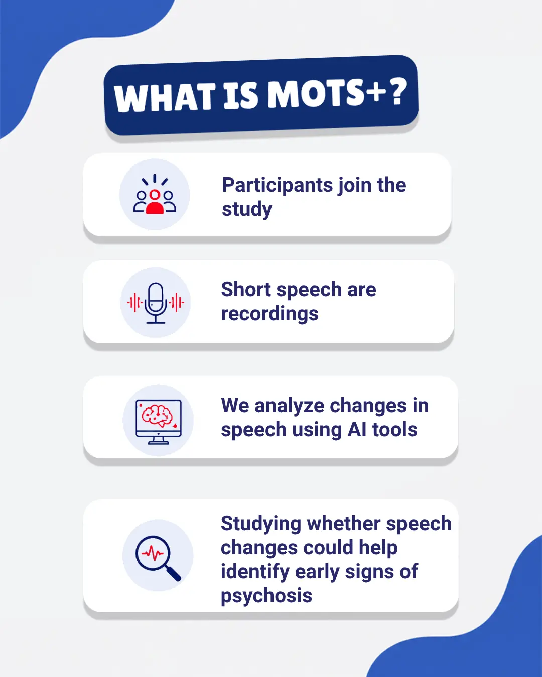 projet MOTS+, Centre Excellence Sante Mentale